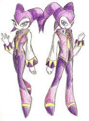  blue_eyes duo female hi_res humanoid looking_at_viewer male nightmaren nights_(nights_into_dreams) nights_into_dreams not_furry sega square_crossover unknown_artist 