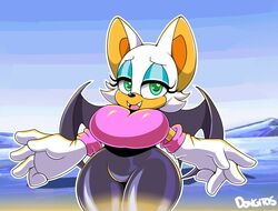  anthro bat big_breasts breasts clothed clothing curvy_figure dongitos eyelashes fangs female half-closed_eyes hi_res looking_at_viewer mammal narrowed_eyes open_mouth rouge_the_bat sega signature solo sonic_the_hedgehog_(series) teeth thick_thighs voluptuous wide_hipped_female wide_hips wings 