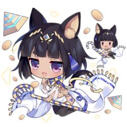  :3 animal_ear_fluff animal_ears anklet artist_request black_thighhighs blue_ribbon blush blush_stickers bra chibi coin dark-skinned_female dark_skin detached_sleeves egyptian egyptian_clothes fairy_(girls&#039;_frontline) full_body girls&#039;_frontline glowing hair_ornament hand_on_own_chin jackal_ears jackal_tail jewelry jitome leg_tattoo looking_at_viewer multiple_girls o-ring o-ring_bottom oerba_yun_fang official_art open_mouth paw-shaped_pupils purple_eyes pyramid_(geometry) ribbon sand_dancer_fairy_(girls&#039;_frontline) see-through see-through_sleeves shepherd&#039;s_crook short_eyebrows simple_background smile smug symbol-shaped_pupils tassel tassel_hair_ornament tattoo thick_eyebrows thighhighs third-party_source tiara transparent_background triangle underwear usekh_collar white_bra yellow_ribbon |_| 