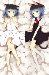  1boy animal_ears cat_ears dakimakura_(medium) duplicate kiki_(tsunya) male_focus otoko_no_ko ryoune_yami utau 