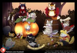  angel azaleesh beatrice_(cyrion100) becky_fieldman bolf_(bo-lf) demon dracula english_text fairy freddy_krueger ghost group halloween holidays large_group magic_user nightmare_on_elm_street noelle_(noelleneko) plushie portgas_d._ace rajak_(rajak) spirit text undead url witch yumiki zombie 