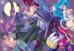  bulleta capcom darkstalkers demitri_maximoff demon_girl felicia gallon jedah_dohma jon_talbain lei-lei lei_lei lilith_aensland moon morrigan_aensland succubus vampire_(game) vampire_savior 