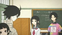  acii cap crossover itoshiki_nozomu kaga_ai kino_kuniya pedobear sayonara_zetsubou_sensei seifuku tsunetsuki_matoi 