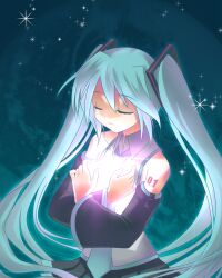  aqua_hair hatsune_miku long_hair tahya twintails vocaloid 