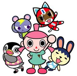  animal_crossing aurora aurora_(animal_crossing) bird black_eyes blush bunny doubutsu_no_mori feline freckles kid_cat nintendo open_mouth penguin pink_hair pippy pippy_(animal_crossing) player_1 purple_eyes rabbit squirrel static static_(animal_crossing) villager_(doubutsu_no_mori) 