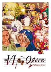  black_hair blonde_hair cayenne_garamonde cefca_palazzo celes_chere edgar_roni_figaro final_fantasy final_fantasy_vi gau gogo green_hair grey_hair hat iwatobineko lock_cole mash_rene_figaro mog moogle ninja relm_arrowny setzer_gabbiani shadow_(ff6) stragus_magus tina_branford umaro 