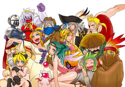  animal_ears aqua_eyes armor bare_arms bare_shoulders black_gloves black_hair black_shorts blonde_hair blue_eyes breasts cayenne_garamonde cefca_palazzo celes_chere closed_eyes cosplay dress edgar_roni_figaro fake_animal_ears feathers final_fantasy final_fantasy_vi frilled_dress frills gau gloves gogo green_hair grey_hair hat holding iwatobineko knight legs lock_cole long_hair looking_at_viewer looking_to_the_side mash_rene_figaro mog moogle open_mouth ponytail red_ribbon relm_arrowny setzer_gabbiani shadow_(ff6) shirt shoes short_dress short_hair shorts sitting sleeveless sleeveless_shirt small_breasts smile stragus_magus tina_branford tongue tongue_out umaro white_hair white_shirt wide_ponytail wings 