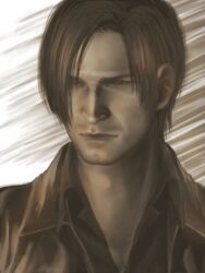  bust face leon_s_kennedy male pixiv_thumbnail resident_evil resident_evil_6 resized 