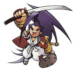  1boy brave_fencer_musashi brave_fencer_musashiden lowres male male_focus miyamoto_musashi musashi solo 