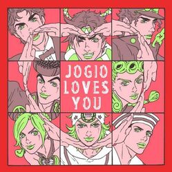  6+boys battle_tendency black_hair border chains diamond_wa_kudakenai english_text eyelashes female gakuran giorno_giovanna green_eyes green_hair green_lips grin hand_gesture happy hat heart heart_trace higashikata_josuke higashikata_josuke_(jojolion) johnny_joestar jojo_no_kimyou_na_bouken jojolion jonathan_joestar joseph_joestar joseph_joestar_(young) kujo_jolyne kujo_jotaro lipstick long_hair looking_at_viewer makeup marion-ville multiple_boys open_mouth phantom_blood portrait red_background red_border sailor sailor_hat school_uniform short_hair smile stardust_crusaders steel_ball_run stone_ocean teeth vento_aureo 