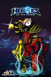  2:3 4_toes 5_fingers anthro armor azaleesh blizzard_entertainment blonde_hair clothed clothing diablo feet female fingers front_view frown fur grumpy hair heroes_of_the_storm hi_res holding_morning_star holding_object holding_shield holding_weapon johanna merena_(azaleesh) morning_star multicolored_hair ornate ornate_armor pawpads paws pink_hair pink_nose purple_eyes scapular shield slim slim_anthro slim_female snout solo toes two_tone_hair undercut weapon white_body white_fur 