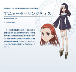  agnese_sanctis ani&auml;&ldquo;ze_sanctis anieze_sanctis braid braids character_profile character_sheet nun official official_art to_aru_majutsu_no_index 