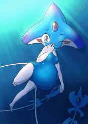 abigail_(darlondemonic) animated animated anthro azelf baby_kick belly big_belly clothing darlondemonic fan_character female fetal_movement generation_4_pokemon gradient_eyes humanoid lake_guardians legendary_pokemon legendary_trio nintendo pokemon pokemon_(species) pregnant pregnant_anthro pregnant_female pregnant_humanoid short_playtime solo swimwear underwater water 