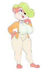  anthro breasts clothed clothing conker&#039;s_bad_fur_day female fur furry furry_only habbi solo standing tagme tail usnarbit 