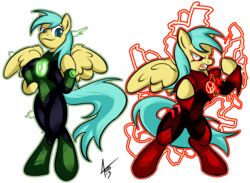  alpha_channel anthro anthrofied avian better_version_at_source clothing crossover cynos-zilla english_text equid equine female friendship_is_magic green_lantern green_lantern_(series) hasbro mammal my_little_pony mythological_creature mythological_equine mythology pegasus raindrops_(mlp) red_lantern ring signature simple_background smile solo text transparent_background wings 