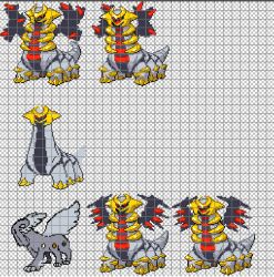  altered_forme_giratina ambiguous_gender beta_design beta_pokemon_(species) beta_pokemon_games black_body black_countershading black_stripes black_wings colored countershading digital_media_(artwork) feral flat_colors generation_4_pokemon giratina grey_body grey_tail legendary_pokemon nintendo pixel_(artwork) pokemon pokemon_(species) red_body red_countershading red_spikes red_stripes shaded solo stripes tail unknown_artist wings 