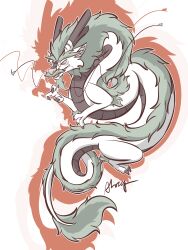  absurd_res ao_lin aolieloong aolin dragon eastern_dragon elderly hi_res male mythological_creature mythological_scalie mythology scalie solo 