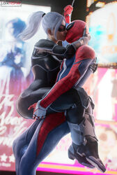  1boy 1boy1girl 1girls 3d big_ass big_breasts black_cat black_cat_(insomniac) black_cat_(marvel) blender blue_eyes breasts bubble_ass bubble_butt butt couple couple_(romantic) couple_love couples curvy felicia_hardy female fully_clothed hetero insomniac_games itslaiknsfw laiknsfw latex looking_pleasured lovers male male/female marvel marvel_comics mask peter_parker romantic romantic_couple spider-man spider-man_(insomniac) spider-man_(ps4) spider-man_(series) straight thick_ass white_hair 