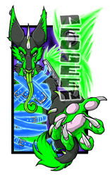 2007 anthro digital_media_(artwork) female glamfur jax_the_bat long_tongue mammal name_badge neogeen_(character) rave raver solo tongue tongue_out