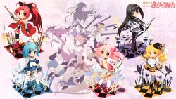  akemi_homura kaname_madoka mahou_shoujo_madoka_magica miki_sayaka neko_sakana sakura_kyouko tomoe_mami 