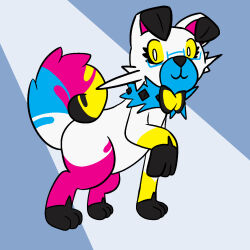  1:1 2024 black_bow_tie black_clothing black_ear_tips black_ears black_tail blue_body blue_eyewear blue_fur blue_glasses bow_tie clothing curled_tail dipstick_ears ear_markings eyelashes eyewear eyewear_only feral floppy_ears fur fur_markings furry_tail generation_7_pokemon glasses glasses_only hi_res markings multicolored_body multicolored_bow_tie multicolored_ears multicolored_fur multicolored_tail nintendo nude paws pink_body pink_ears pink_fur pink_inner_ear pink_tail pokecember pokecember_2024 pokemon pokemon_(species) rockruff solo sylvie_(trooper3) tail tail_fur tail_markings trooper3 two_tone_bow_tie wearing_glasses whiskers white_body white_ears white_eyes white_fur white_tail white_whiskers yellow_body yellow_bow_tie yellow_clothing yellow_fur yellow_sclera yellow_tail 