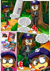  4th_wall_breaking anglecam7_(character) bbmbbf comic comic_page english_text male male_only mobius_unleashed palcomix sega sonic_(series) sonic_the_hedgehog_(series) speech_bubble text the_mayhem_of_the_kinky_virus_(comic) 