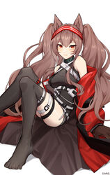  animal_ears arknights shao tagme tail 