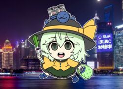  :d asahi_breweries bag beer_can black_hat blouse blue_footwear building buttons can chibi city city_lights cityscape collared_shirt diamond_button drink_can eyeball female food frilled_shirt_collar frilled_skirt frilled_sleeves frills full_body green_bag green_eyes green_skirt hair_between_eyes hat hat_ribbon highres holding holding_bag holding_food holding_spring_onion holding_vegetable komeiji_koishi light_green_hair long_skirt long_sleeves medium_hair night night_sky open_mouth outdoors outline photo_background ribbon round_teeth shirt skirt sky skyline skyscraper sleeves_past_wrists smile solo spring_onion sweat teeth third_eye touhou upper_teeth_only vegetable walking washiwa wavy_hair white_outline wide_sleeves yellow_ribbon yellow_shirt 