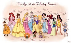  6+girls absurdres age_difference aged_down aged_up aladdin_(disney) alternate_hair_color anklet ariel_(disney) artist_name atlantis:_the_lost_empire aurora_(disney) bad_deviantart_id bad_id barefoot beauty_and_the_beast belle_(disney) black_hair blonde_hair blue_eyes brave_(pixar) brown_eyes brown_hair character_age character_name choker cinderella cinderella_(disney) company_connection dark-skinned_female dark_skin dated disney dress earrings elbow_gloves english_text eye_contact fa_mulan_(disney) gloves green_eyes grey_hair hairband hercules_(1997_film) highres jane_porter jasmine_(disney) jewelry kidagakash lolicon long_hair looking_at_another megara_(disney) merida_(brave) mulan multicolored_hair multiple_girls navel naya-art necklace open_mouth orange_hair pocahontas pocahontas_(disney) princess rapunzel_(disney) red_hair sitting sleeping_beauty smile snow_white_(disney) snow_white_and_the_seven_dwarfs standing tangled tarzan the_little_mermaid the_princess_and_the_frog throne tiana_(the_princess_and_the_frog) two-tone_hair 