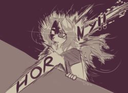  anthro avoid_posting bodily_fluids clothed clothing digital_media_(artwork) domestic_cat drooling eyewear felid feline felis female fur glasses hair hi_res long_hair mammal open_mouth roi_(smuttysquid) saliva simple_background smuttysquid solo text 