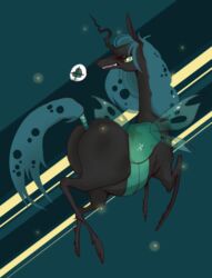  arthropod changeling equid equine fake_anna female friendship_is_magic hasbro hi_res horn horse mammal my_little_pony mythological_creature mythological_equine mythology pony queen_chrysalis_(mlp) solo unicorn 