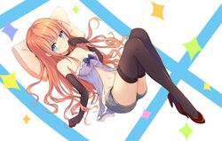  cleavage guanghe_zuoyong_de_de_yezi tagme thighhighs 