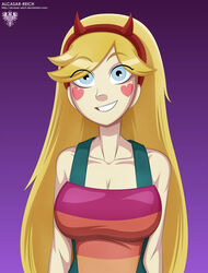  alcasar-reich blonde_hair blue_eyes female star_butterfly star_vs_the_forces_of_evil 