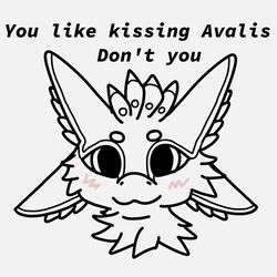  1:1 4_ears avali avian blush boy_kisser_(meme) english_text feathers kalakian kalakian_(artist) male meme multi_ear solo text 