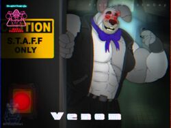  4:3 barazoku clothing costume five_nights_at_freddy&#039;s five_nights_at_freddy&#039;s:_security_breach freddynsfwgay fursuit hi_res human humanoid lagomorph leporid male mammal rabbit rule_63 scottgames steel_wool_studios vanny_(fnaf) 