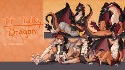  2026 absurd_res anklet anthro black_body black_scales bottomwear chair claws clothed clothing desk digitigrade dragon electronics eye_scar facial_hair facial_scar feet feral feral_transformation foot_focus full_foot_pawpads full_pad furniture gaming_chair goatee hair headphones headphones_around_neck hi_res hoodie horn human human_to_anthro human_to_feral jewelry male mammal mid_transformation mythological_creature mythological_scalie mythology orange_body orange_eyes orange_scales oversized_clothing padded_palms pawpads paws quadruped ra'zim red_body red_hair red_pawpads red_scales red_soles scaled_dragon scales scalie scar shirt shorts species_transformation table tail topwear transformation transformation_sequence wereraccoon_(artist) white_body white_skin wings zgf_gaming 