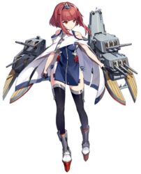  anchor_hair_ornament azur_lane bare_shoulders birmingham_(azur_lane) blue_hairband boots breasts cannon cloak clothing_cutout dress expressionless female full_body gloves hair_ornament hairband half_gloves headgear looking_away medium_breasts official_art panties pavapo platform_boots platform_footwear red_eyes red_hair rigging rudder_footwear short_dress short_hair_with_long_locks shoulder_cutout side-tie_panties side_slit sidelocks solo thighhighs transparent_background tsurime turret underwear white_cloak zipper zipper_pull_tab 