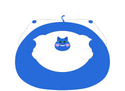  2026 5_fingers anthro barefoot belly big_belly biped black_inner_ear blue_body blue_fur blush blush_lines bottomwear chubby_cheeks claws clenched_teeth clothed clothed_anthro clothed_male clothing colored curling_tail digital_drawing_(artwork) digital_media_(artwork) domestic_cat double_chin exposed_belly eyewear fallen_over featureless_feet feet felid feline felis finger_claws fingers flat_colors front_view fully_clothed fully_clothed_anthro fully_clothed_male fur glasgow_smile gluttony grin grinning_at_viewer hi_res huge_belly humanoid_hands hyper hyper_belly immobile inner_ear_fluff jazz_cat jbnero looking_at_viewer lying male mammal midriff moobs morbidly_obese morbidly_obese_anthro morbidly_obese_male nipple_outline obese obese_anthro obese_male on_front open_mouth open_smile overweight overweight_anthro overweight_male pants pink_nose raised_tail shirt simple_background sketchbook_(artwork) small_head smile smiling_at_viewer smirk smirking_at_viewer solo sunglasses tail teeth the_rippingtons toony topwear tuft weight_gain white_background white_bottomwear white_clothing white_pants white_shirt white_topwear 