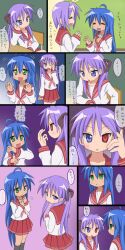  code_geass geass heterochromia izumi_konata kagami_hiiragi lucky_star mountain_pukuichi translated 