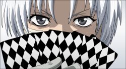  allen_walker d.gray-man gray_eyes hitodama male short_hair vector white_hair 