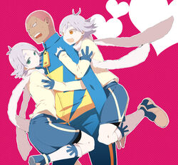  blue_eyes eyebrows fubuki_atsuya inazuma_eleven inazuma_eleven_(series) male_focus mami mami_(apsaras) multiple_boys ryuugo_someoka scarf siblings someoka_ryuugo twins yaoi 