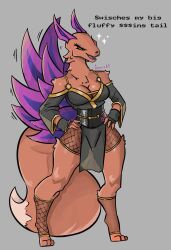  2026 2_tails 3_toes absurd_res anthro anthrofied arm_tuft artist_name bedroom_eyes big_tail black_clothing blue_inner_ear blue_tail bottomwear breasts canid canine chest_tuft cleavage clothed clothing darkner deltarune dialogue digital_drawing_(artwork) digital_media_(artwork) dipstick_tail elemental_creature english_text fangs feet female fingerless_gloves fishnet_bottomwear fishnet_clothing fishnet_legwear fishnet_topwear flora_fauna floral_print fluffy fluffy_tail fox fur gloves hands_on_hips handwear hi_res legwear mammal markings motion_lines multi_tail narrowed_eyes neck_tuft netskie open_mouth open_smile orange_body orange_fur orange_tail pink_tail plant plant_tail pseudo_tail purple_ears sash seductive shoulder_tuft smile snoutless solo sparkles standing tail tail_markings teeth text toes topwear tuft two_tone_tail undertale_(series) white_tail_tip wide_hips yellow_clothing yellow_ribbon yellow_sclera 