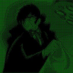  1boy black_jack black_jack_(copyright) code crossover doctor male male_focus monochrome scar solo the_matrix ucci 