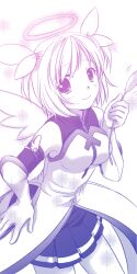  alternate_costume aureola estellise_sidos_heurassein green_eyes halo pink_hair smile tales_of_(series) tales_of_vesperia wings 