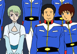  amuro_ray gundam gundam_00 mobile_suit_gundam ribbons_almark ryu_jose sanpei3 seiyuu_connection seiyuu_joke 