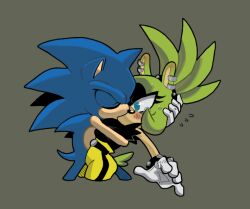  afrosoricid anthro blush bodily_fluids breasts duo eulipotyphlan female fuckwolfamy hedgehog idw_publishing kissing male male/female mammal sega sonic_the_hedgehog sonic_the_hedgehog_(comics) sonic_the_hedgehog_(idw) sonic_the_hedgehog_(series) surge_the_tenrec sweat tenrec 