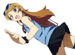  aliasing ishida_kana kousaka_kirino ore_no_imouto_ga_konna_ni_kawaii_wake_ga_nai transparent_png vector_trace 