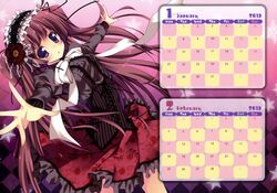  calendar dress gothic_lolita lolita_fashion matsurija nanaroba_hana 