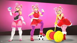  16:9 3d_(artwork) accessory amy_rose anthro armwear ball biped boots bottomwear breasts chaos_emerald clothed clothing digital_media_(artwork) domibun dress elbow_gloves eulipotyphlan female fingerless_gloves footwear fur gem gloves green_eyes hair hair_accessory hairband hammer handwear hedgehog hi_res high_heels legwear leotard leotard_under_clothing leotard_under_shorts looking_at_viewer mammal medium_breasts piko_piko_hammer pink_body pink_fur pink_hair pose sega shorts skirt smile soccer_ball solo sonic_the_hedgehog_(series) source_filmmaker_(artwork) standing thigh_boots thigh_highs tight_clothing tools warfare_amy warfare_machine widescreen 