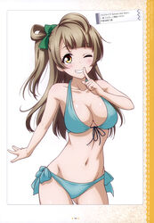  bikini love_live! minami_kotori otono_natsu swimsuits 